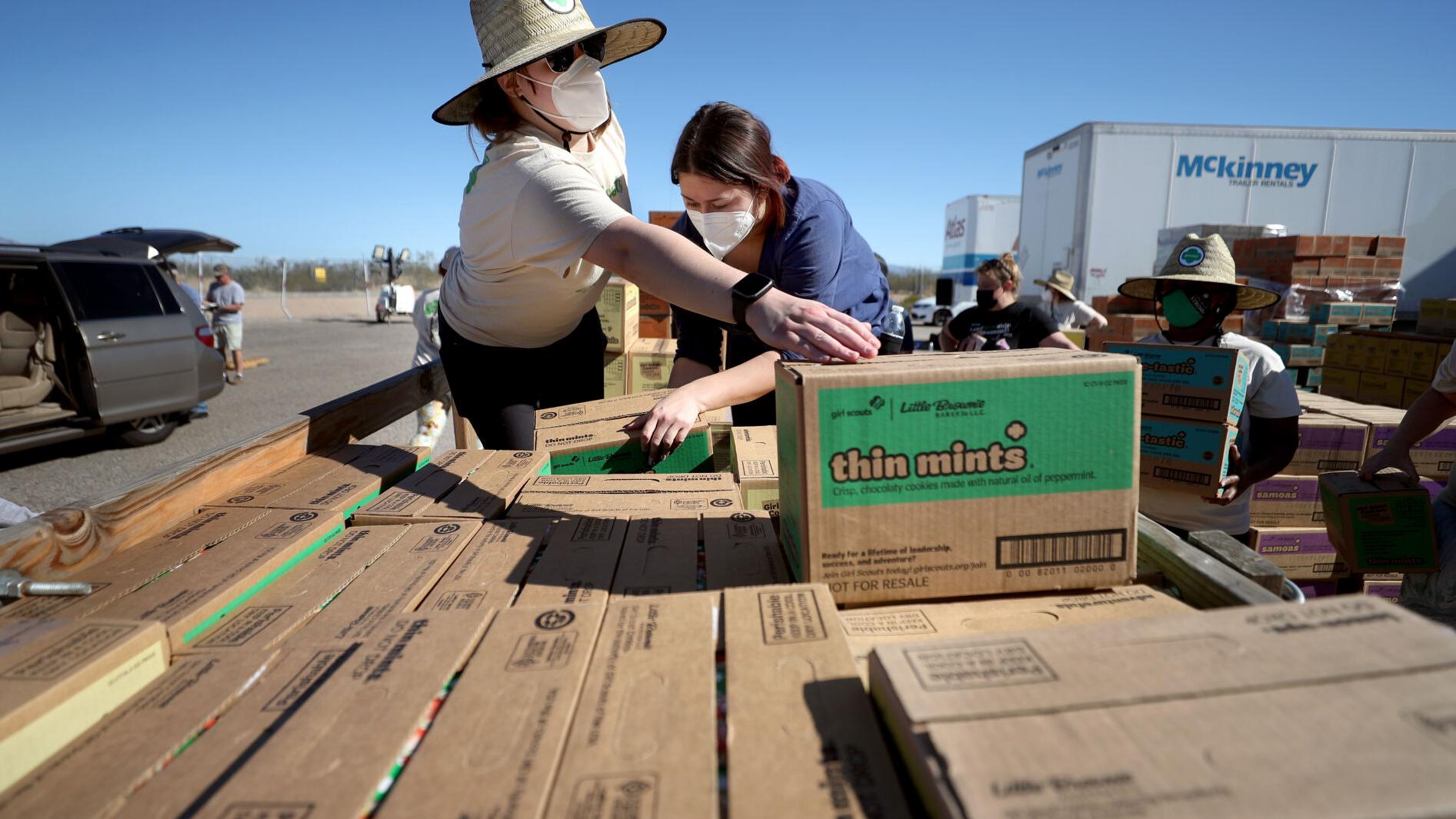 Photos: Girls Scouts of Southern Arizona Cookie Drop